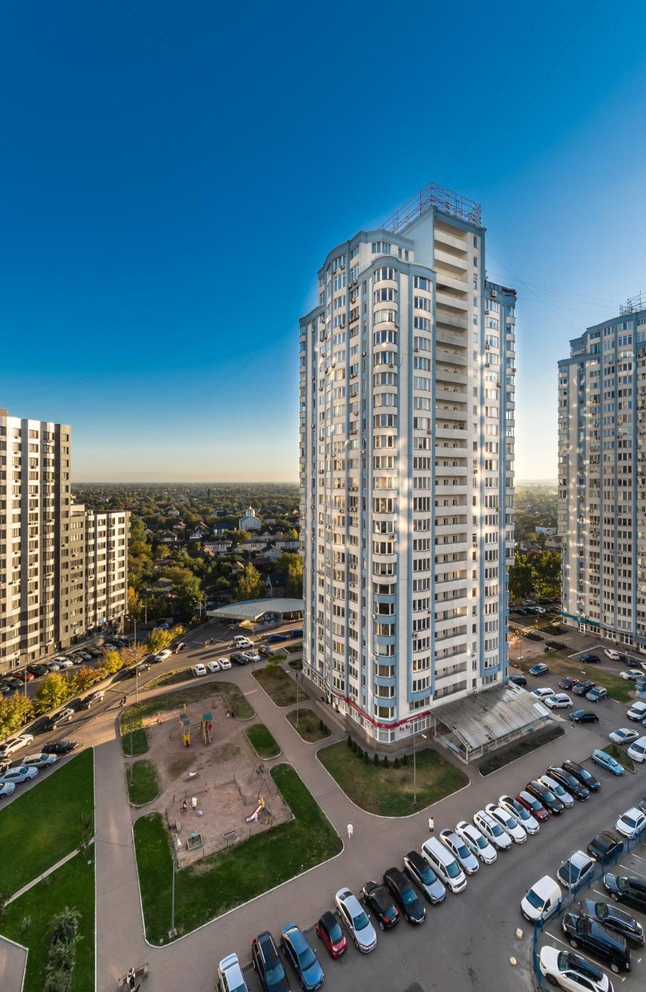 Апартаменты на метро Осокорки Київ Екстер'єр фото